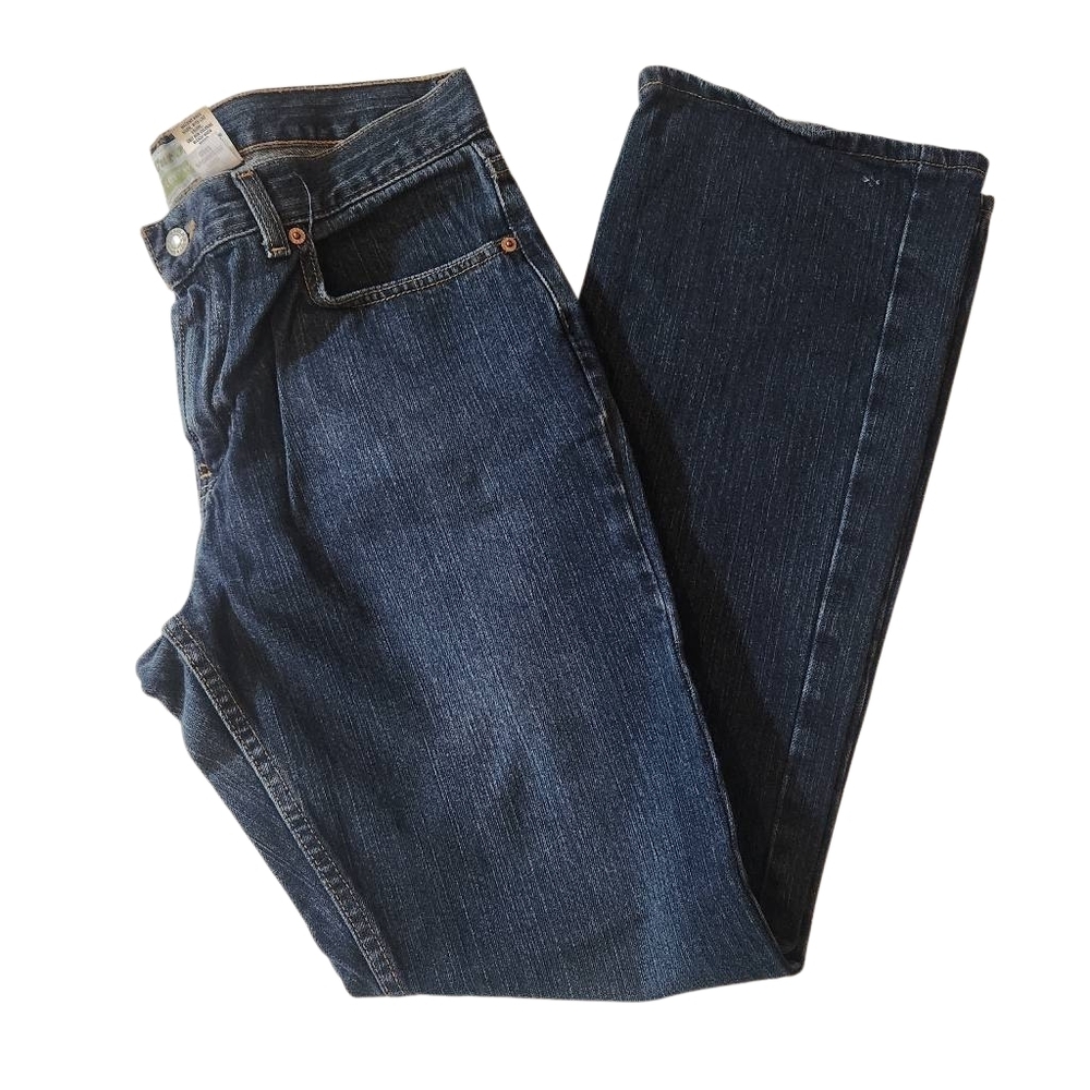 Y2K Old Navy Boot Cut Blue Denim Jeans Size‎ 10 Regular